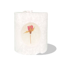 Rose window candle L